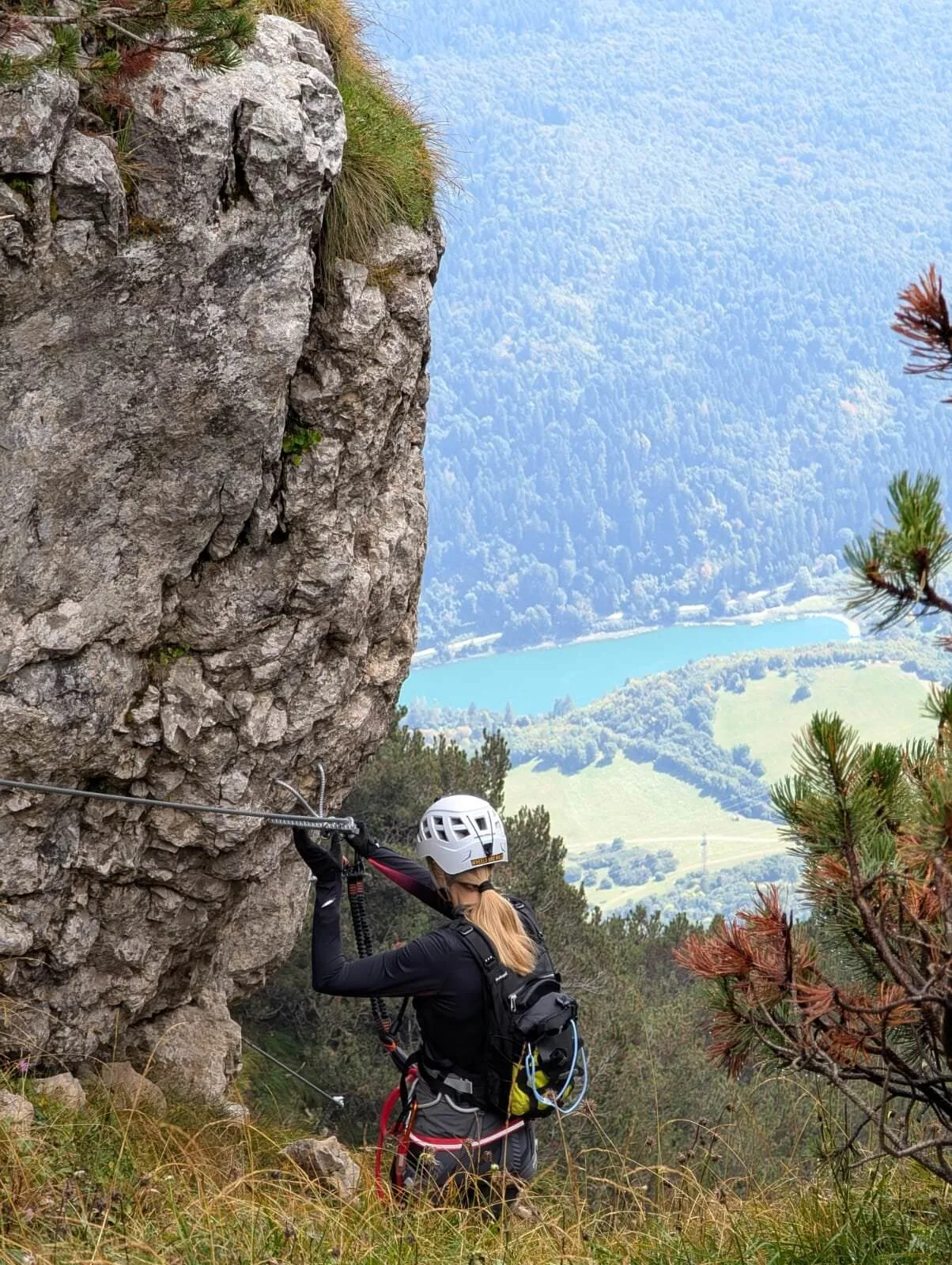 Panorama z ferraty Delle Aquille