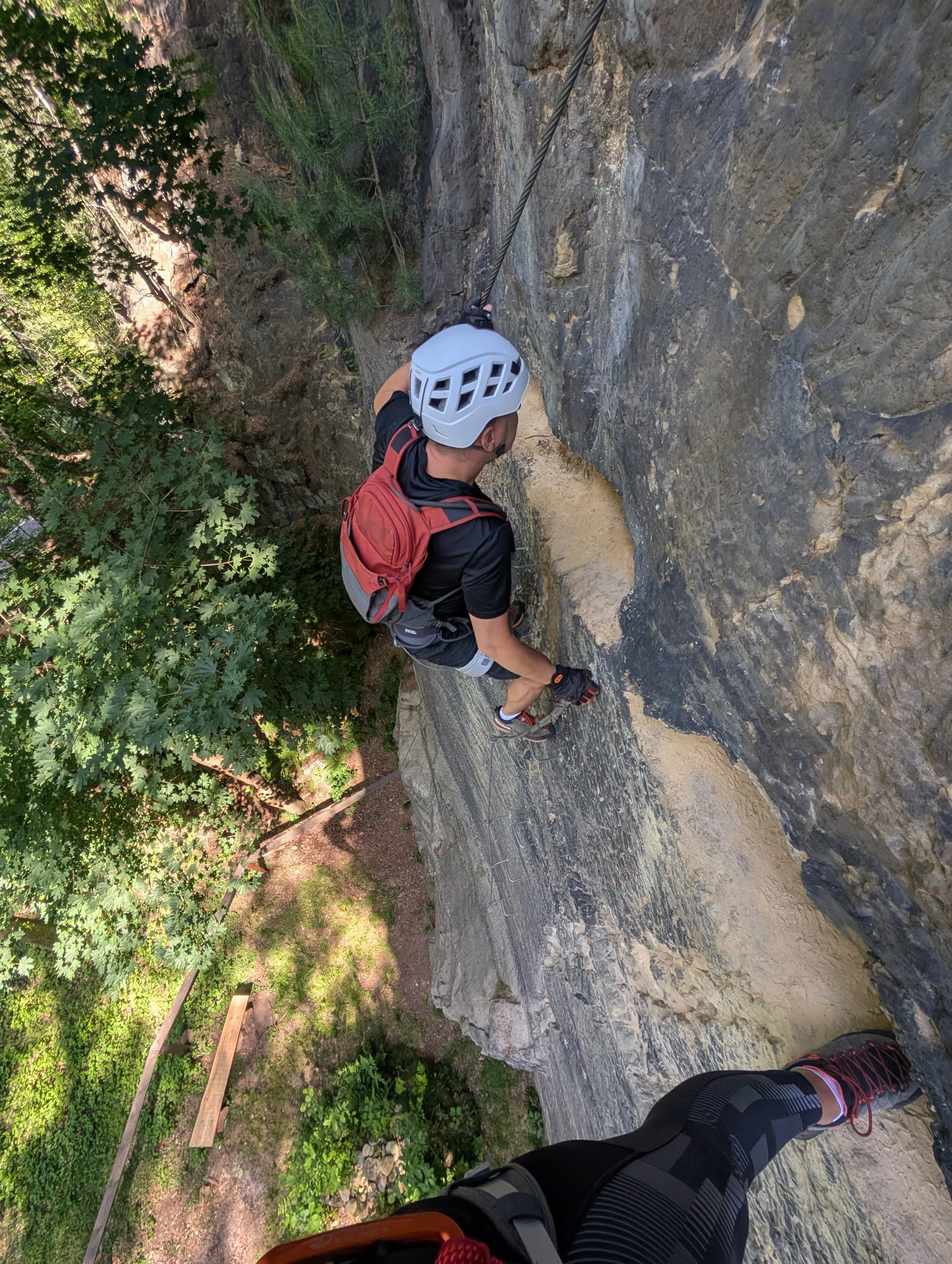 Leśna via ferrata Kavárnička