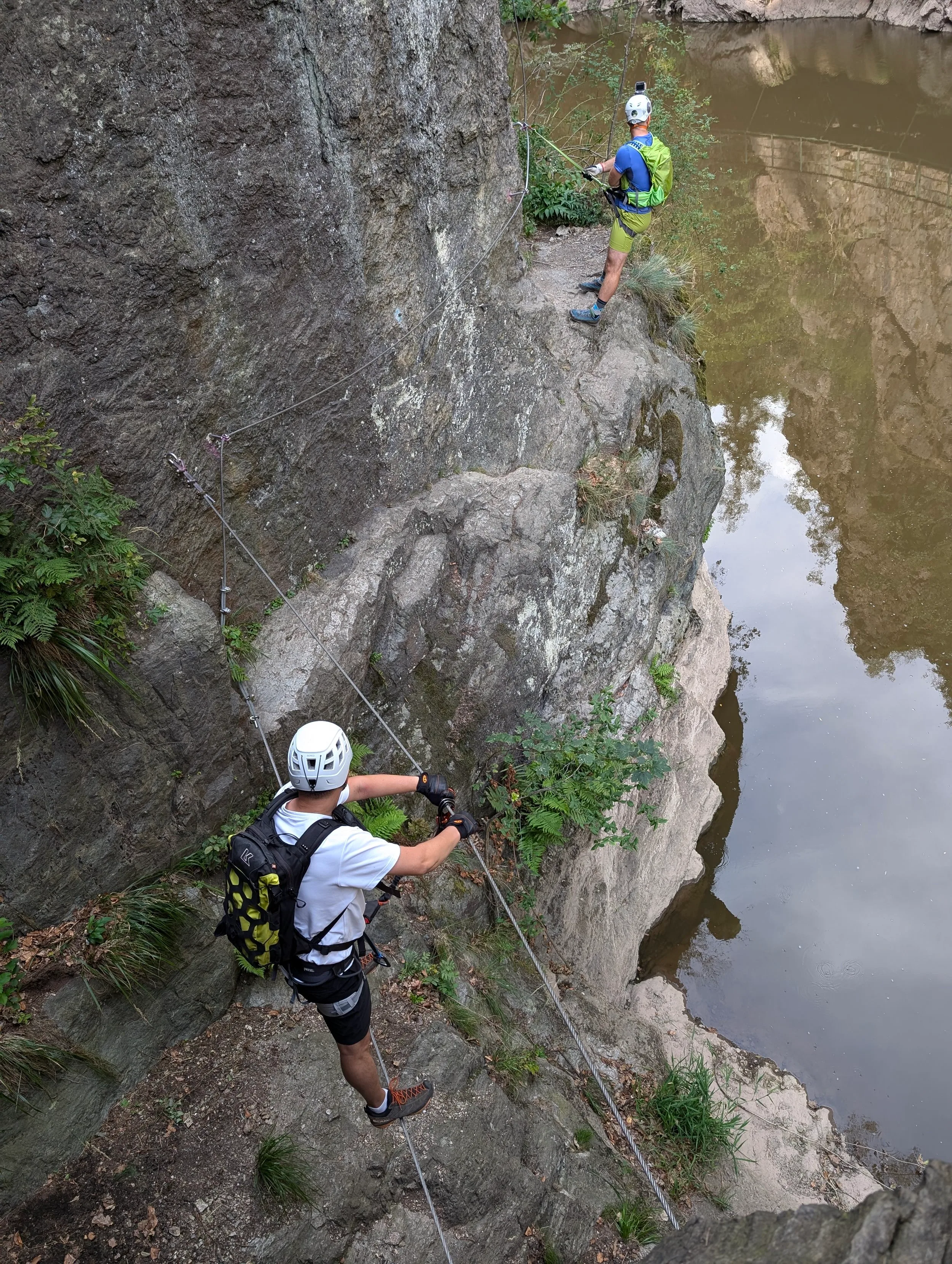 Via ferrata Vodní Brána nad Izerą